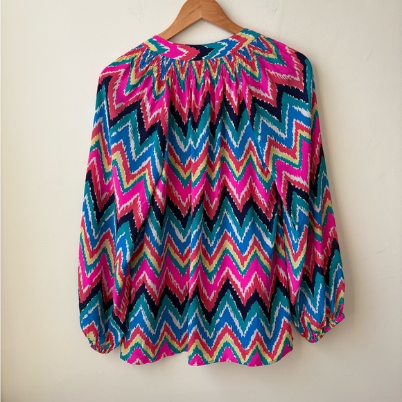 Lilly Pulitzer Silk Elsa Blouse - Picture 3 of 14